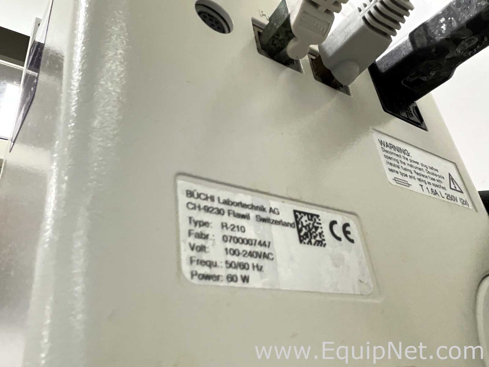Buchi Labortechnik AG R-210 Evaporator With B-491 Heating Bath V-700 Vacuum Pump and V-850 Interface