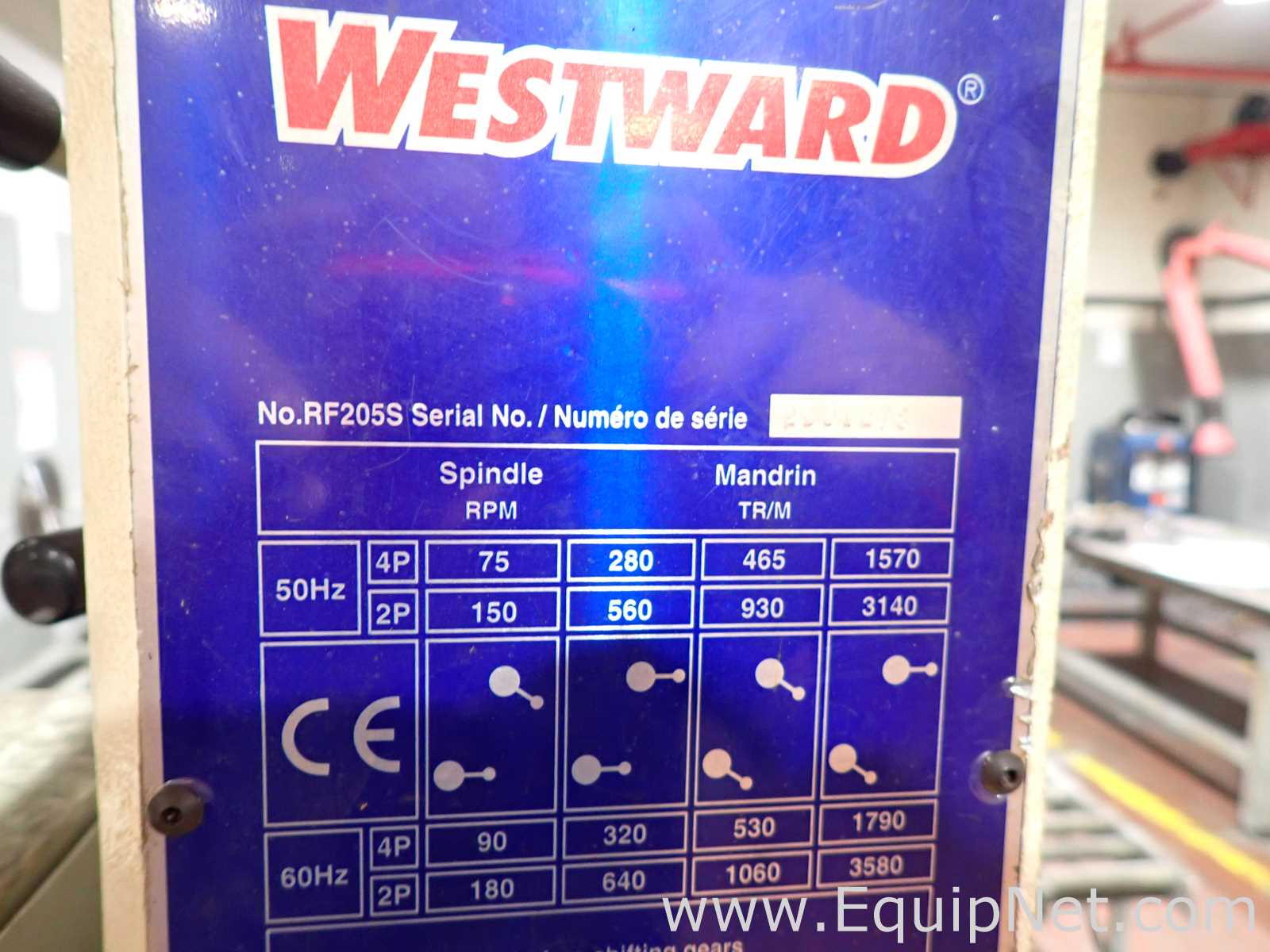Prensa Westward RF205S