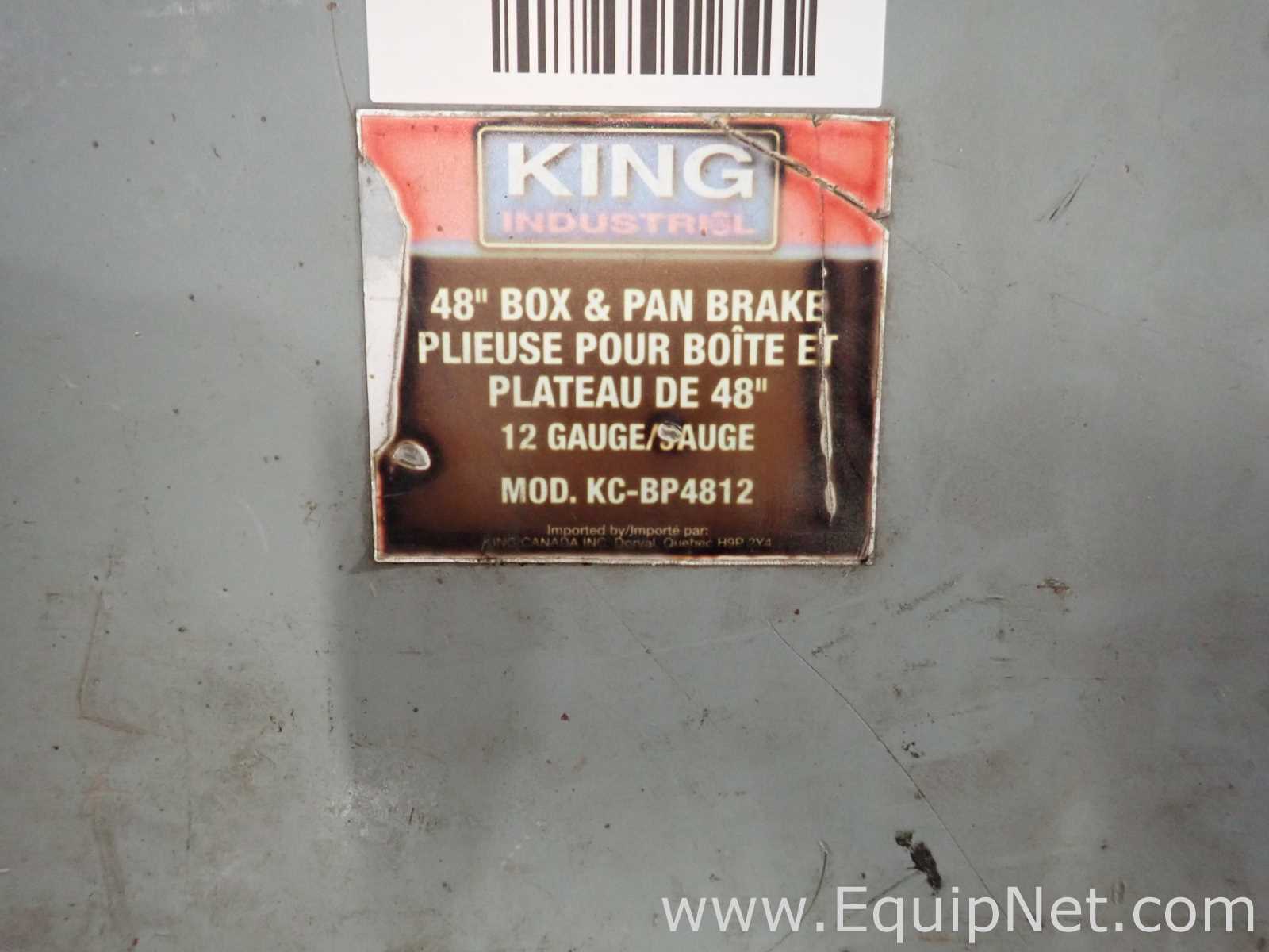 Máquina de Dobra King Industrial KC-BP4812