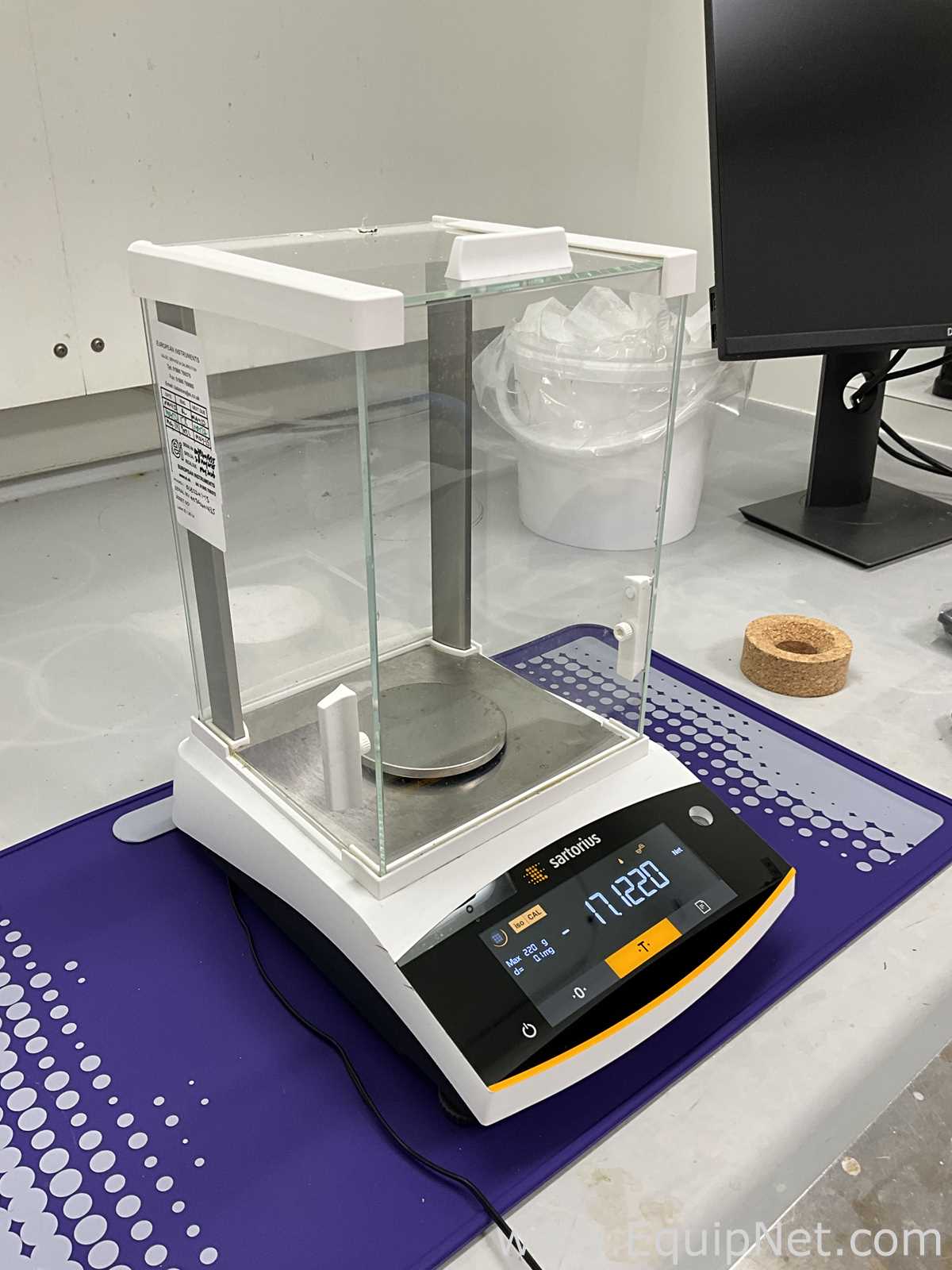 Sartorius BCE224I-1S Analytical Balance with Power Supply