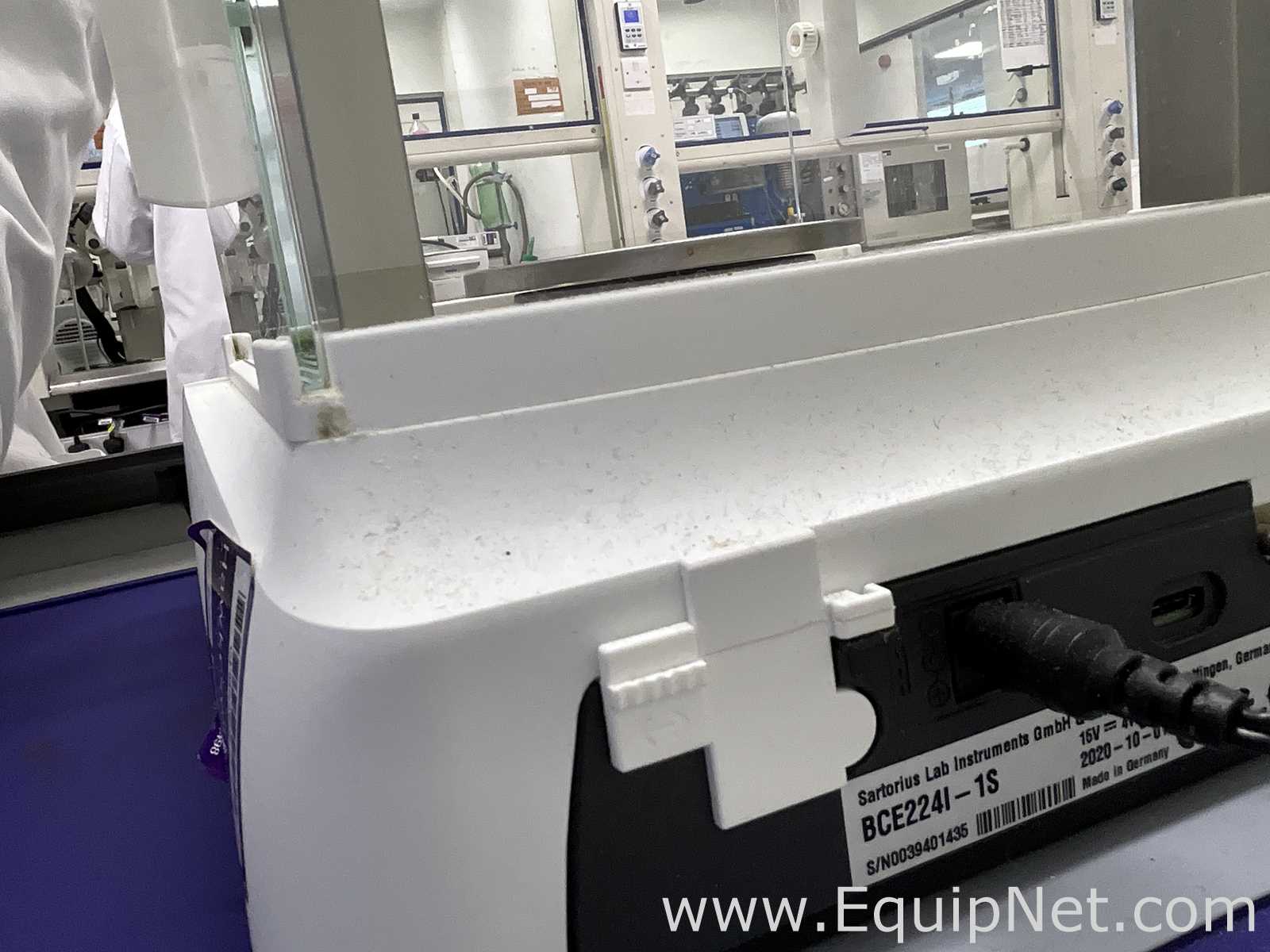 Sartorius BCE224I-1S Analytical Balance with Power Supply