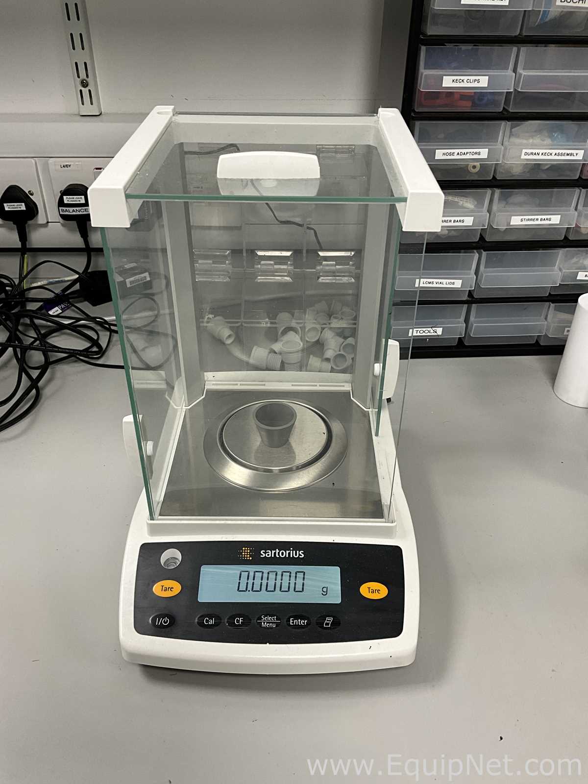 Sartorius ENTRIS224I-1S Analytical Balance with Power Supply