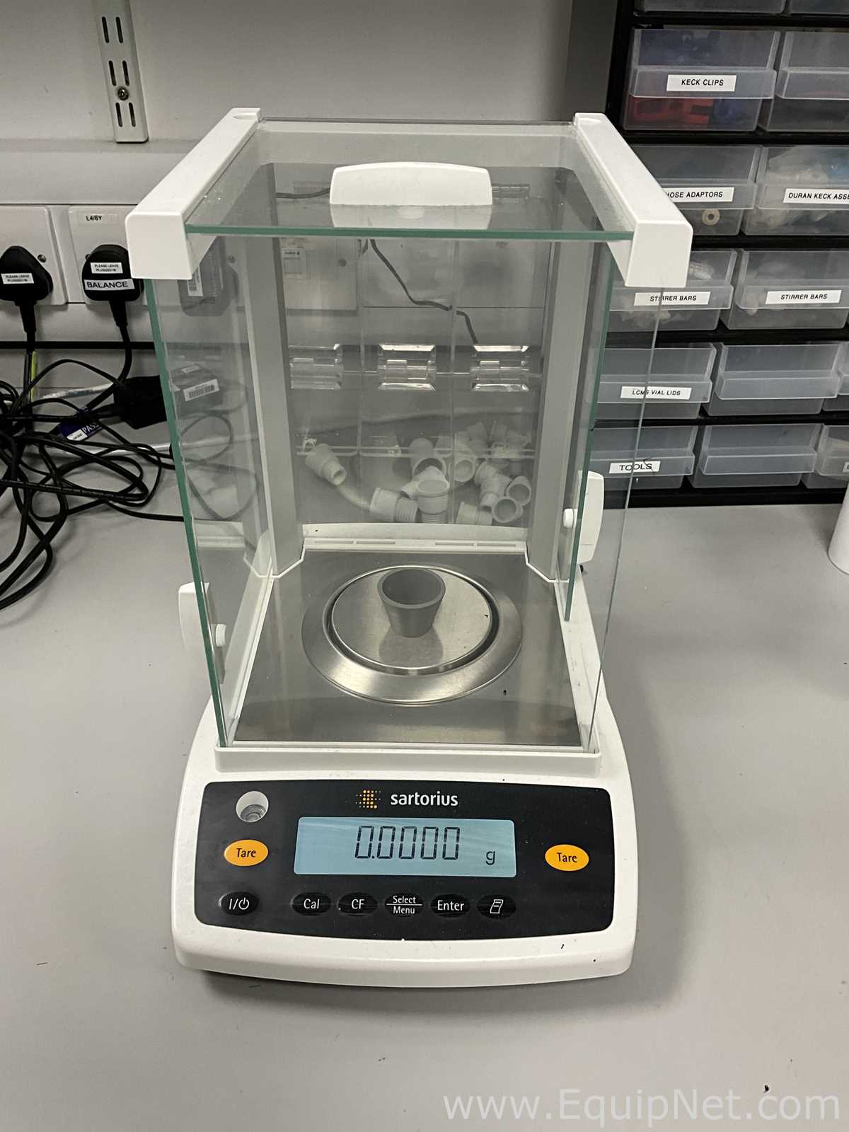 Sartorius ENTRIS224I-1S Analytical Balance with Power Supply