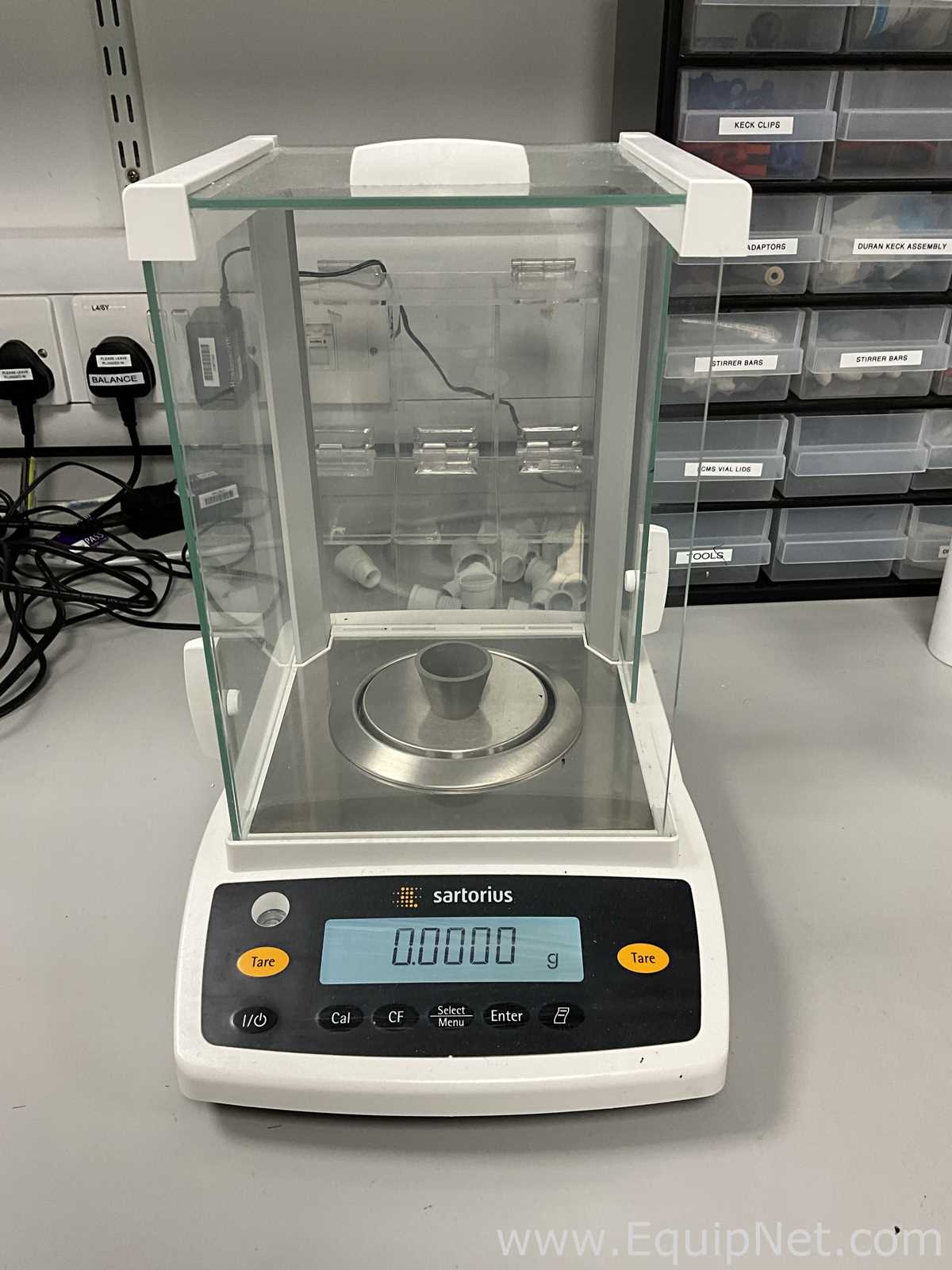 Sartorius ENTRIS224I-1S Analytical Balance with Power Supply