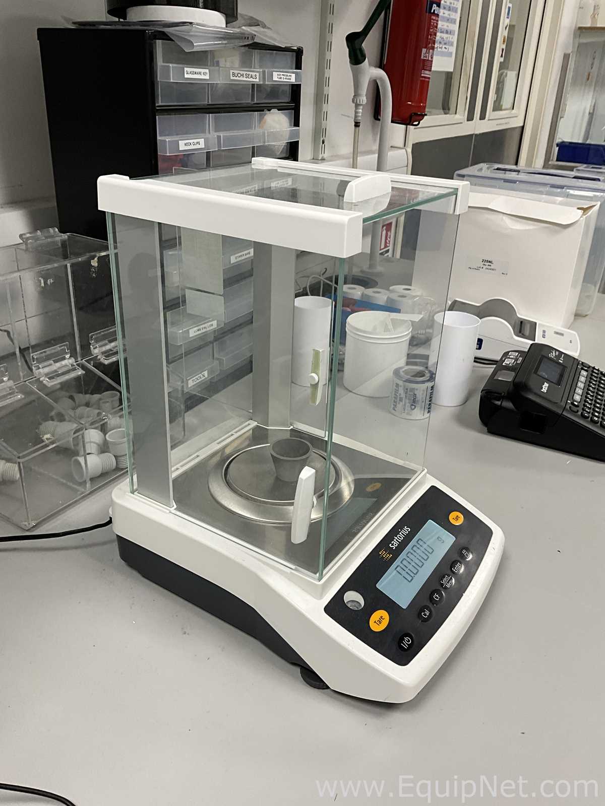 Sartorius ENTRIS224I-1S Analytical Balance with Power Supply