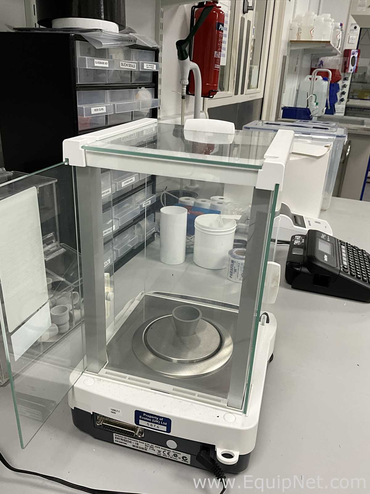 Sartorius ENTRIS224I-1S Analytical Balance with Power Supply