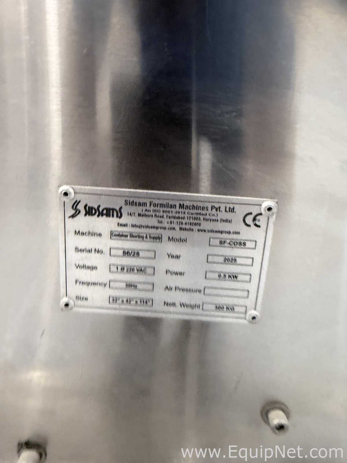 Sidsam Nicotine Packaging Line with Four VFFS Machines and Full Automation