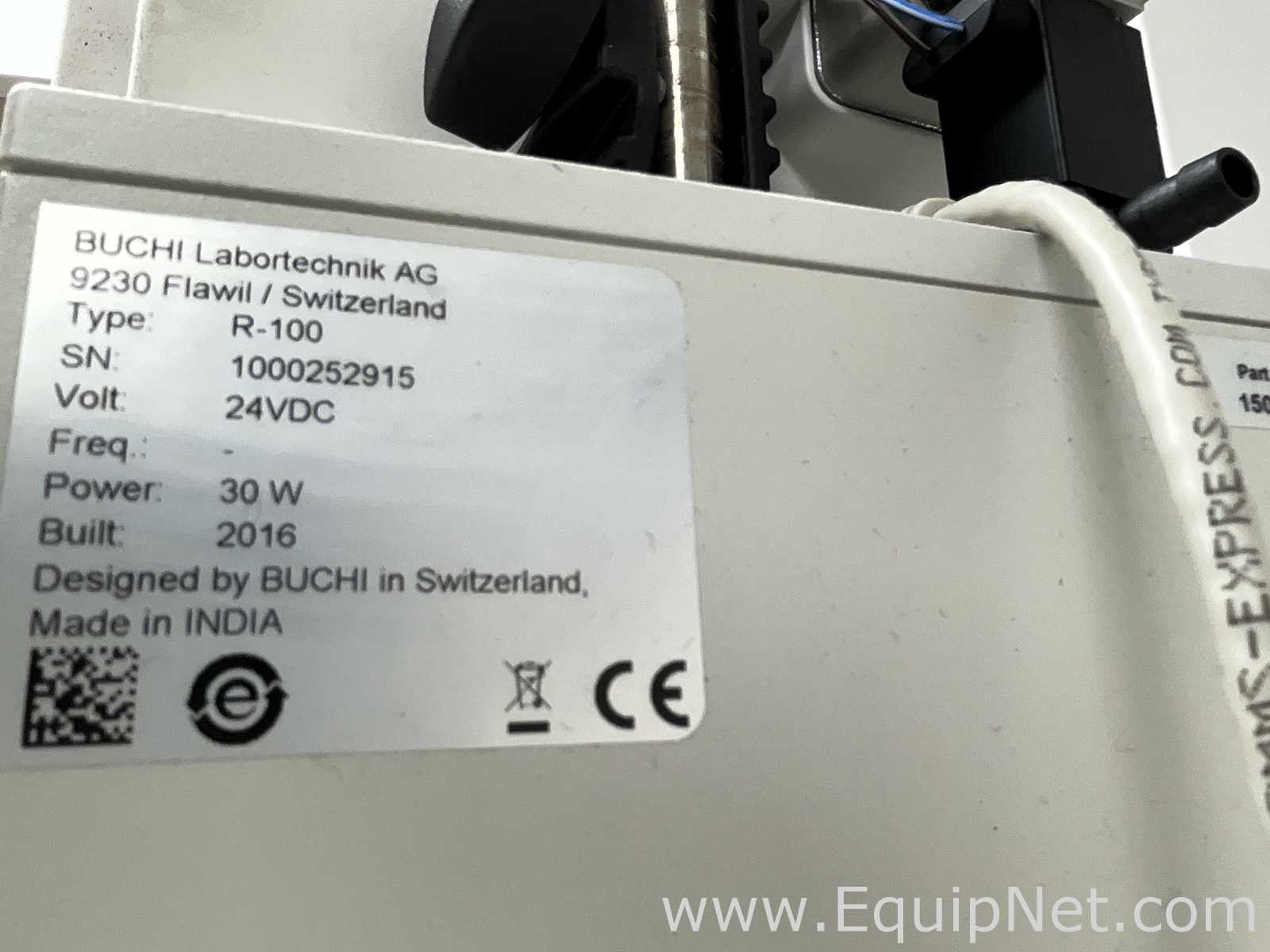 Buchi R-100 Rotary Evaporator with B-100 Heating Bath and V-700 Vacuum Pump