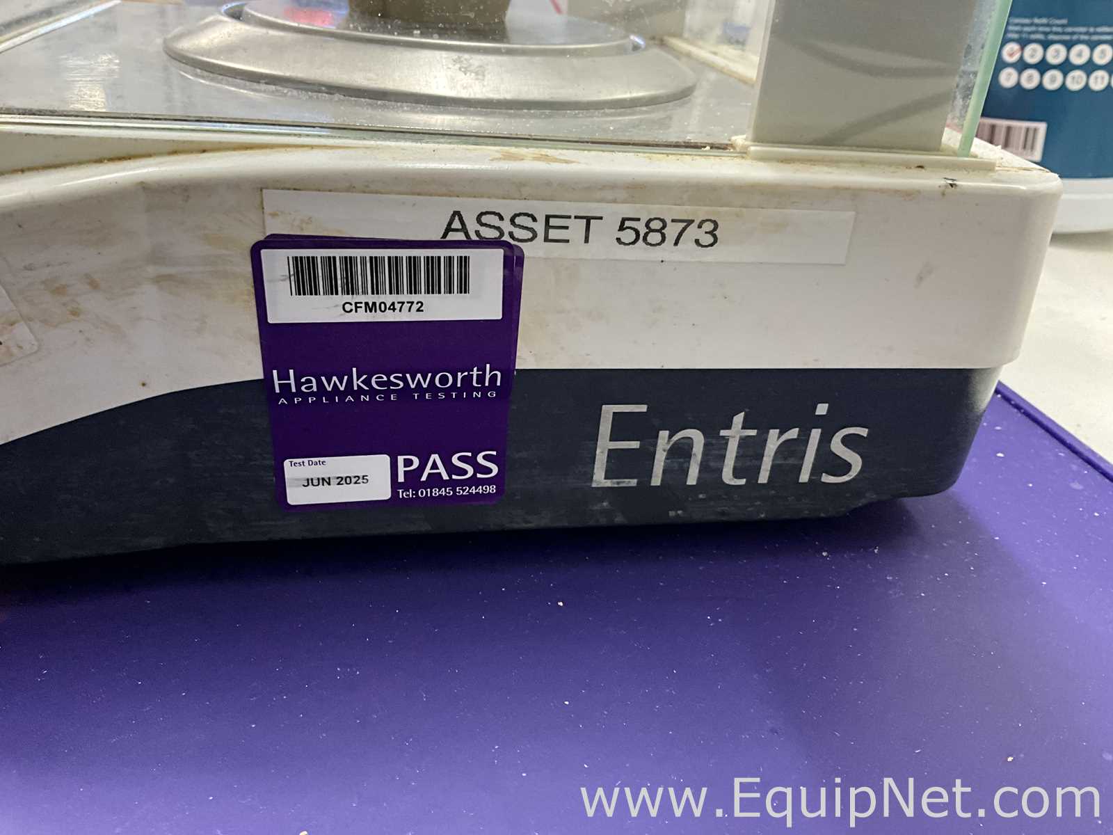 Sartorius ENTRIS224I-1S Analytical Balance with Power Supply