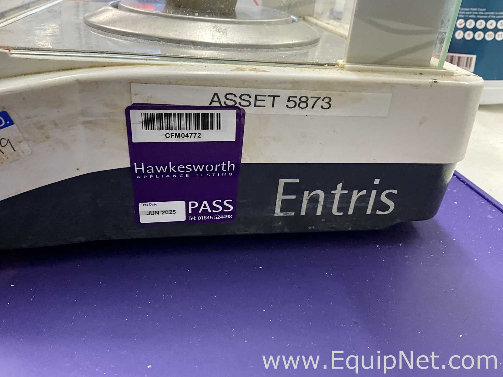 Sartorius ENTRIS224I-1S Analytical Balance with Power Supply