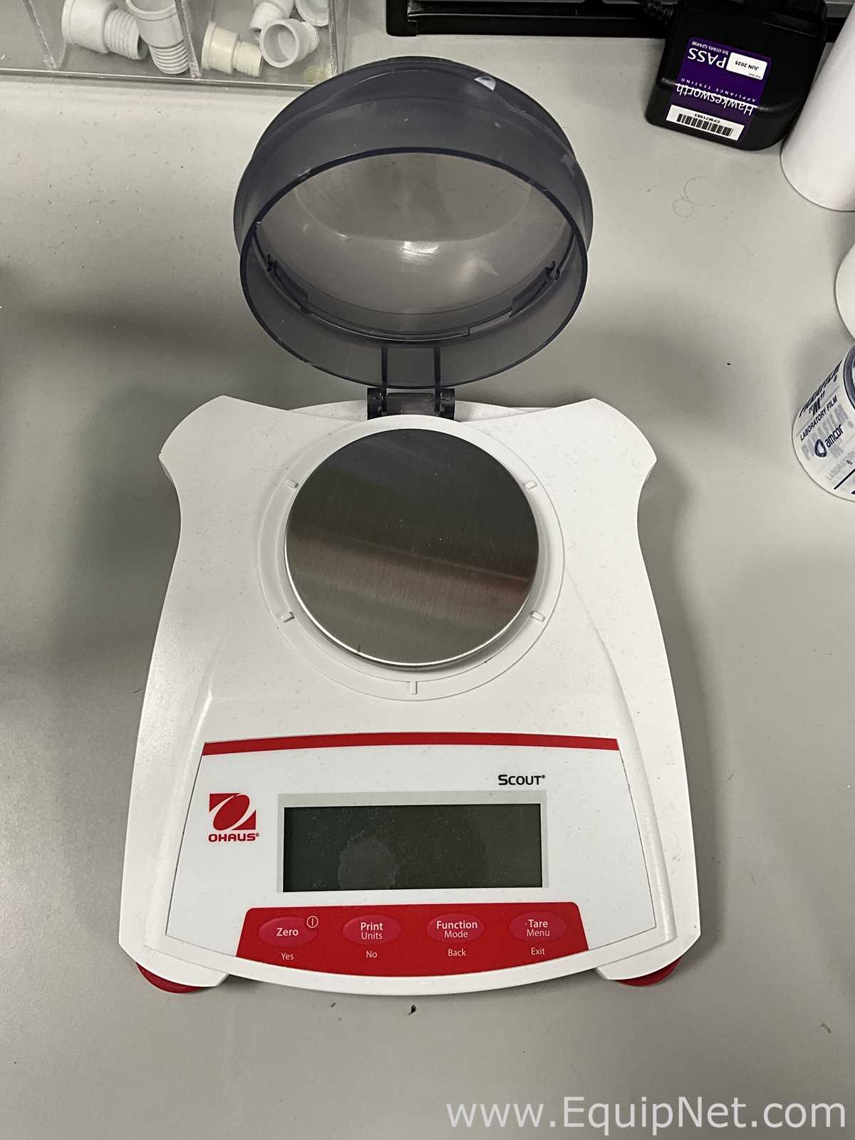 Ohaus Corporation SKX123 Analytical Balance With Power Supply