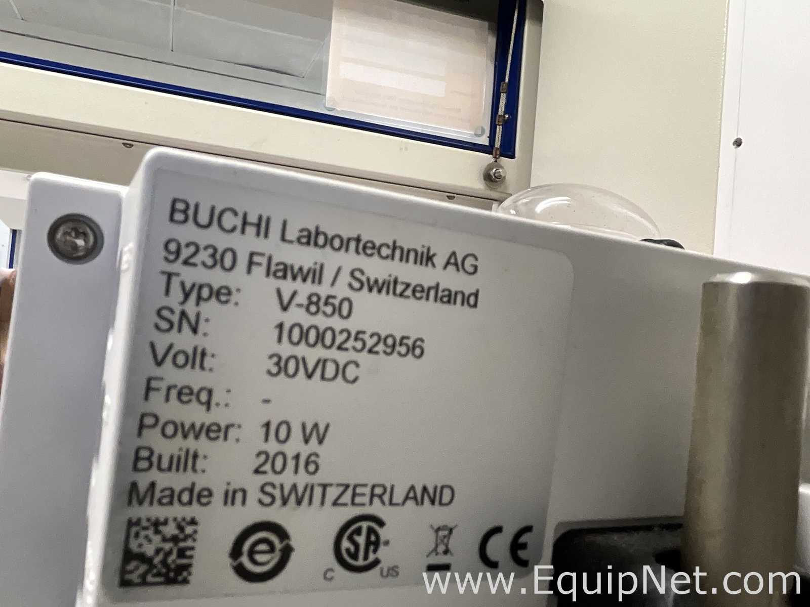 Buchi Labortechnik AG R-100 Evaporator With B-100 Heating Bath V-300 Vacuum Pump and V-850 Interface