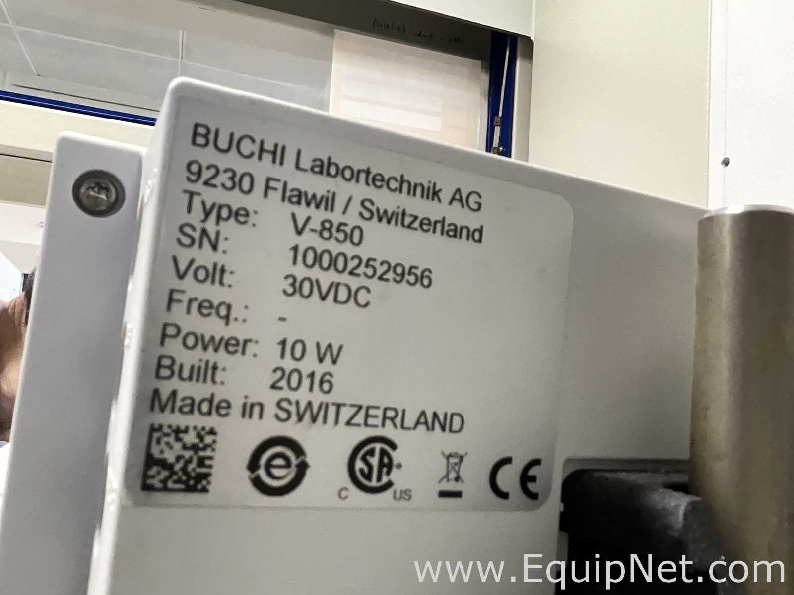Buchi Labortechnik AG R-100 Evaporator With B-100 Heating Bath V-300 Vacuum Pump and V-850 Interface
