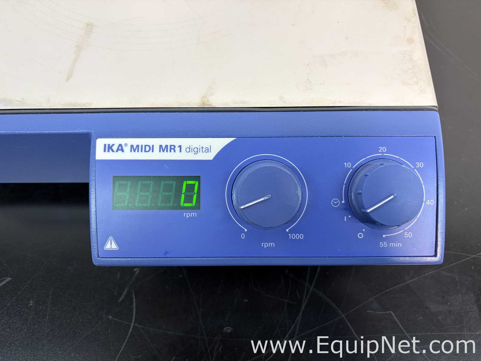 Lot of 2 IKA MIDI MR 1 D S001 Magnetic Stirrers