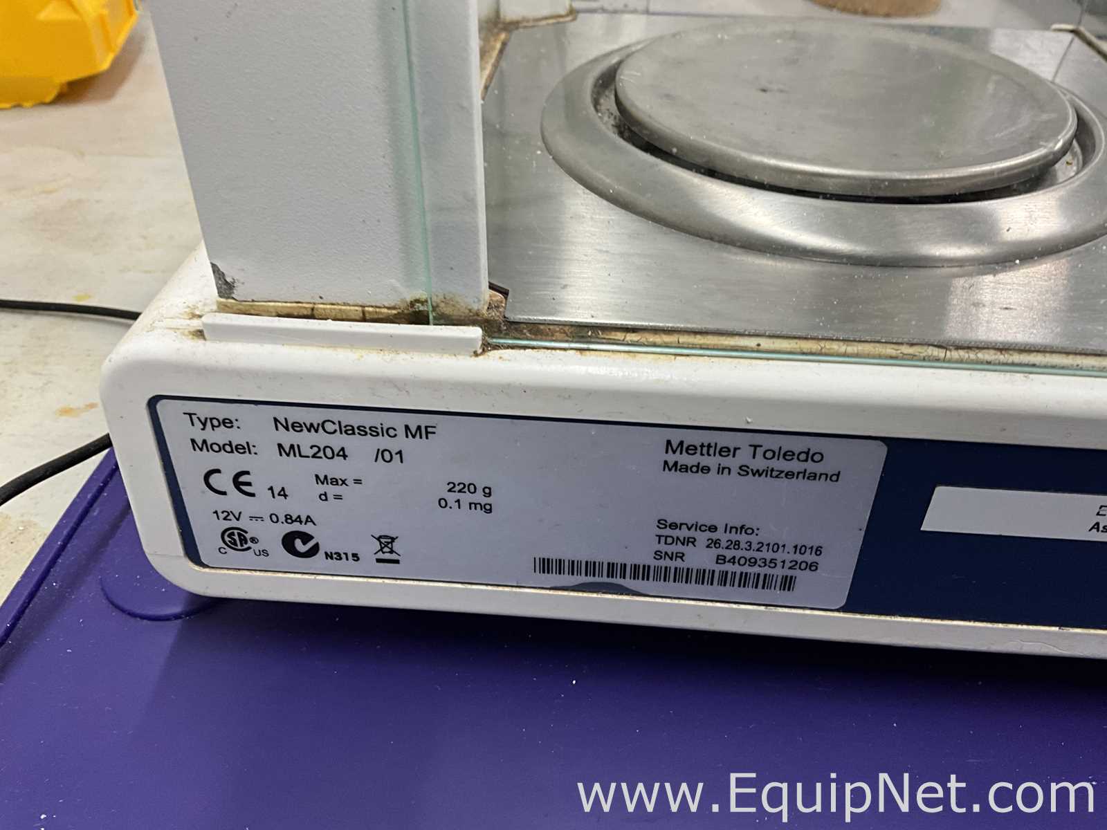 Báscula Mettler Toledo ML204/01