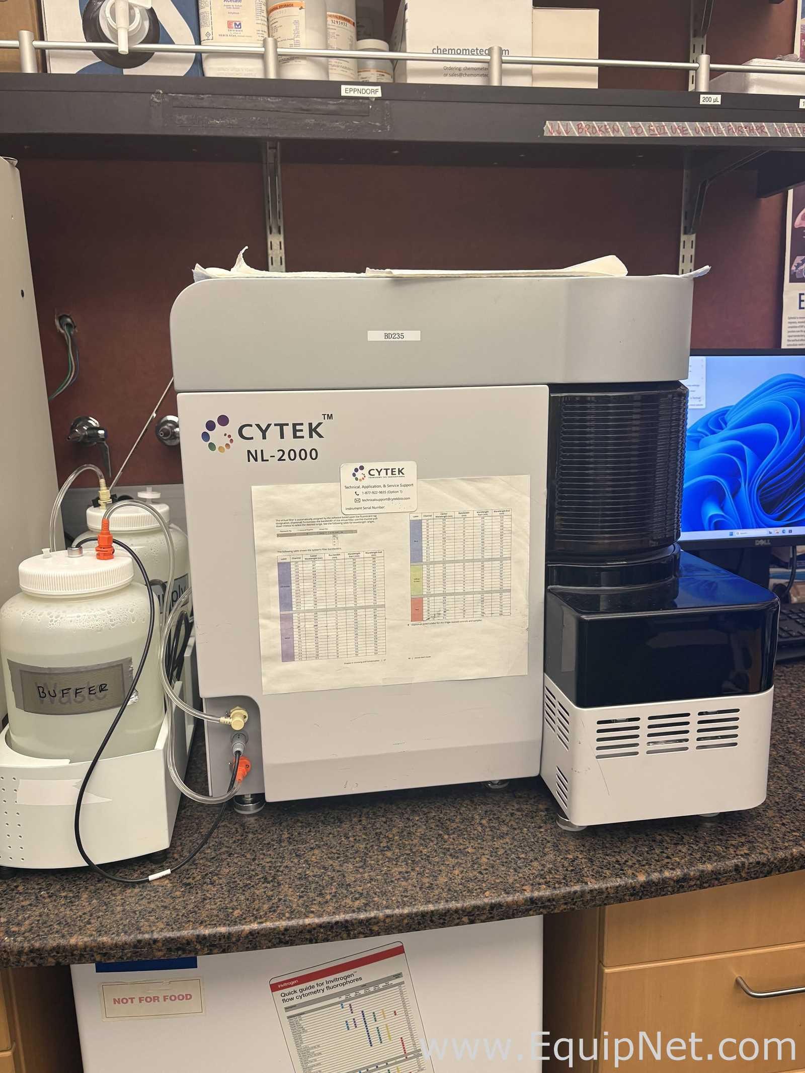 Cytek NL-2000 Northern Lights Flow Cytometry System with Automated Plate Loader