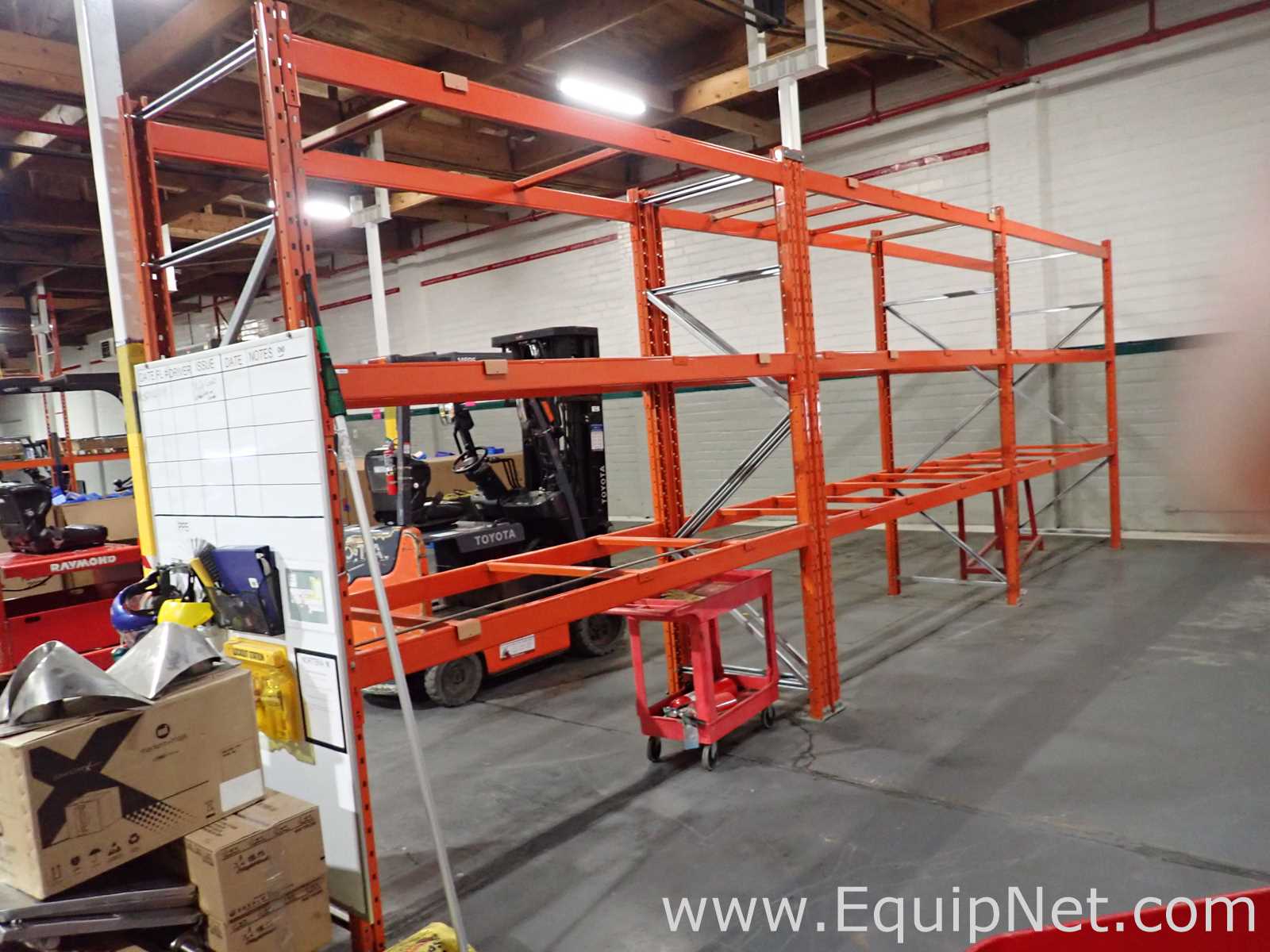 Lot of Pallet Racking