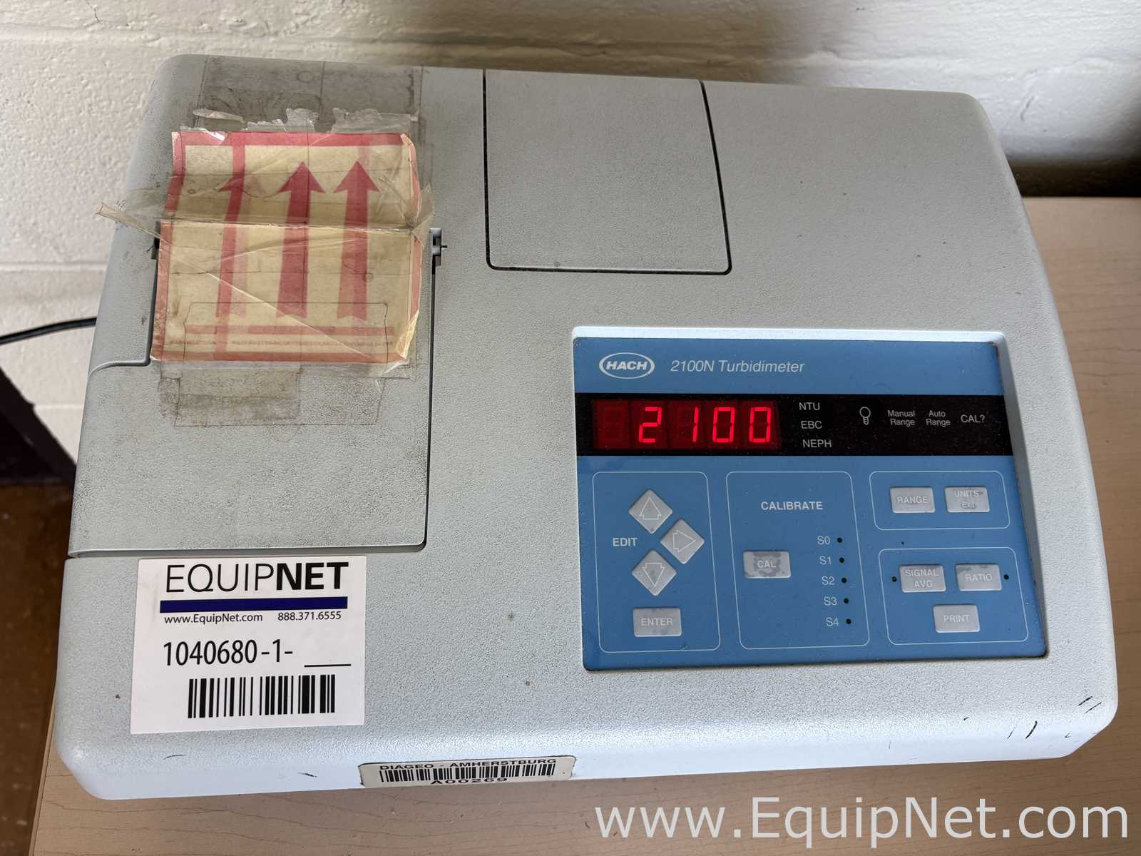 Equipos Diversos de Laboratorio HACH Company 2100N Turbidimeter