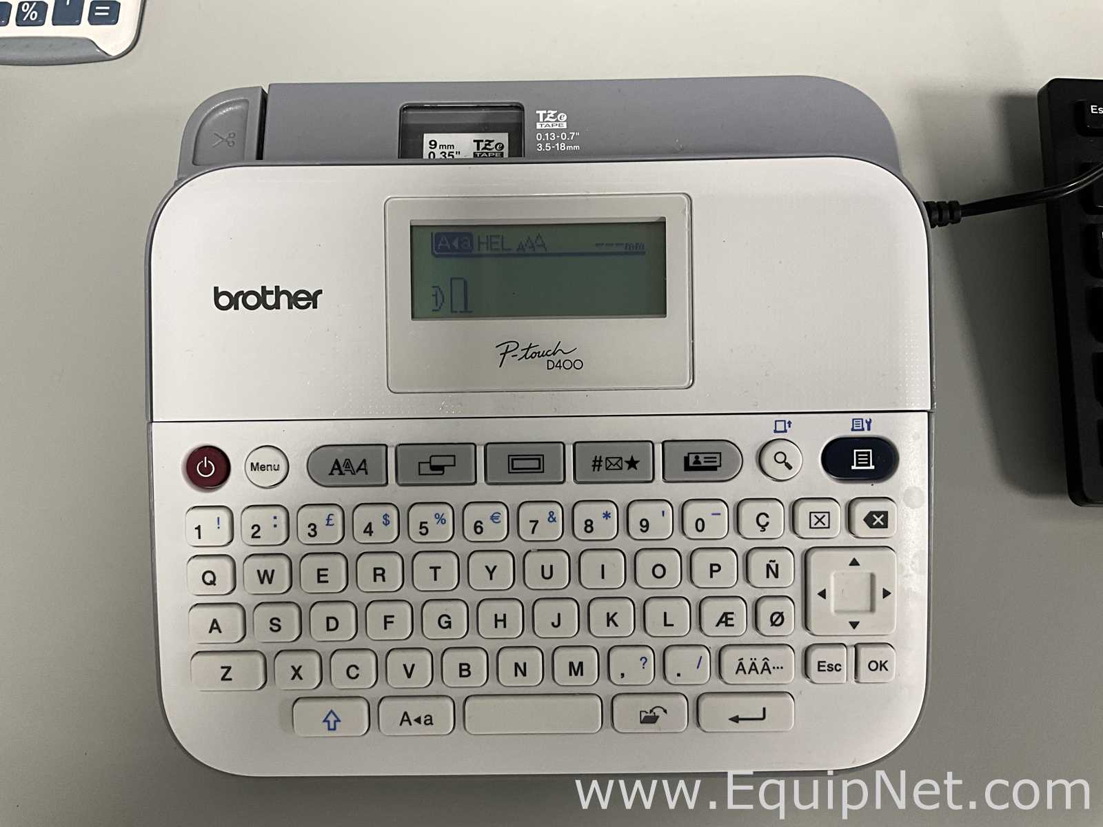Brother P-touch D400 Adhesive Label Printer