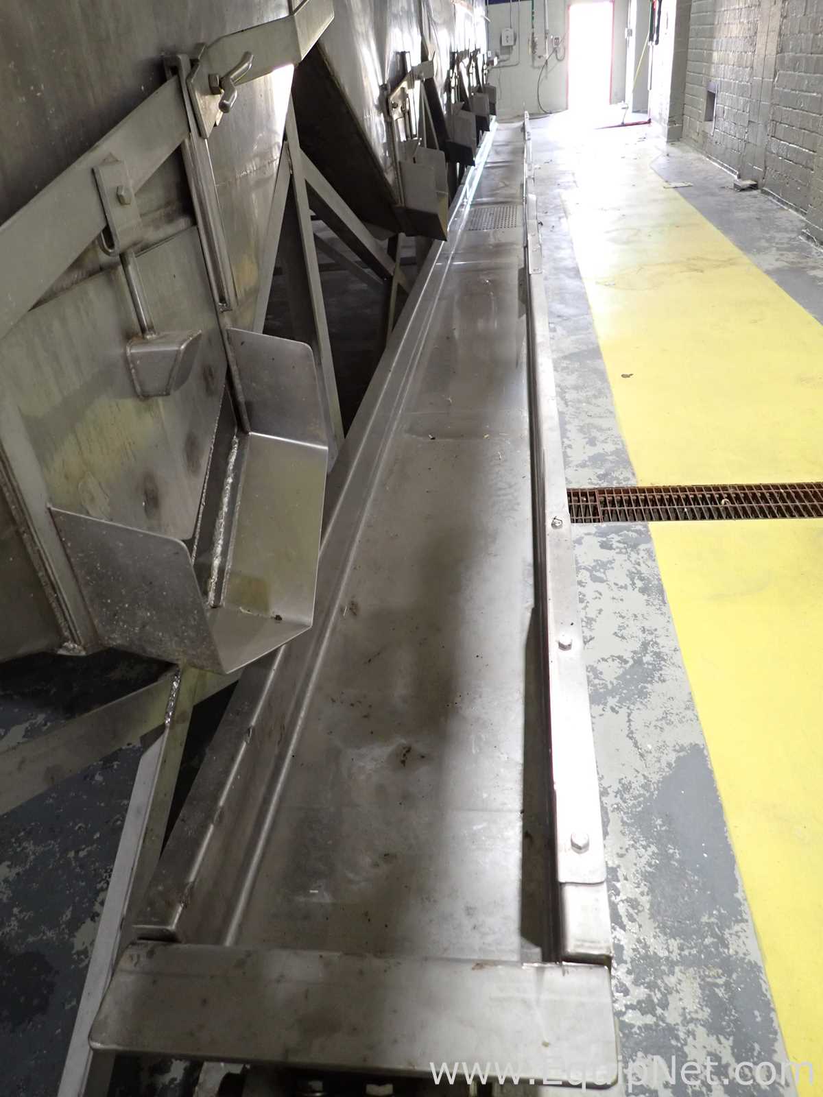 Long Stainless Steel Vibratory Conveyor 09-14