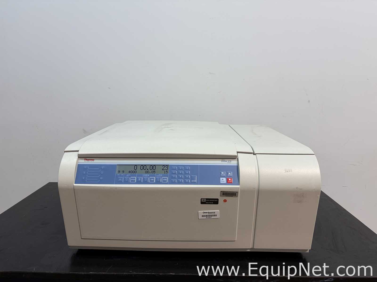Centrífuga para laboratorio Thermo Scientific Sorvall Legend XTR