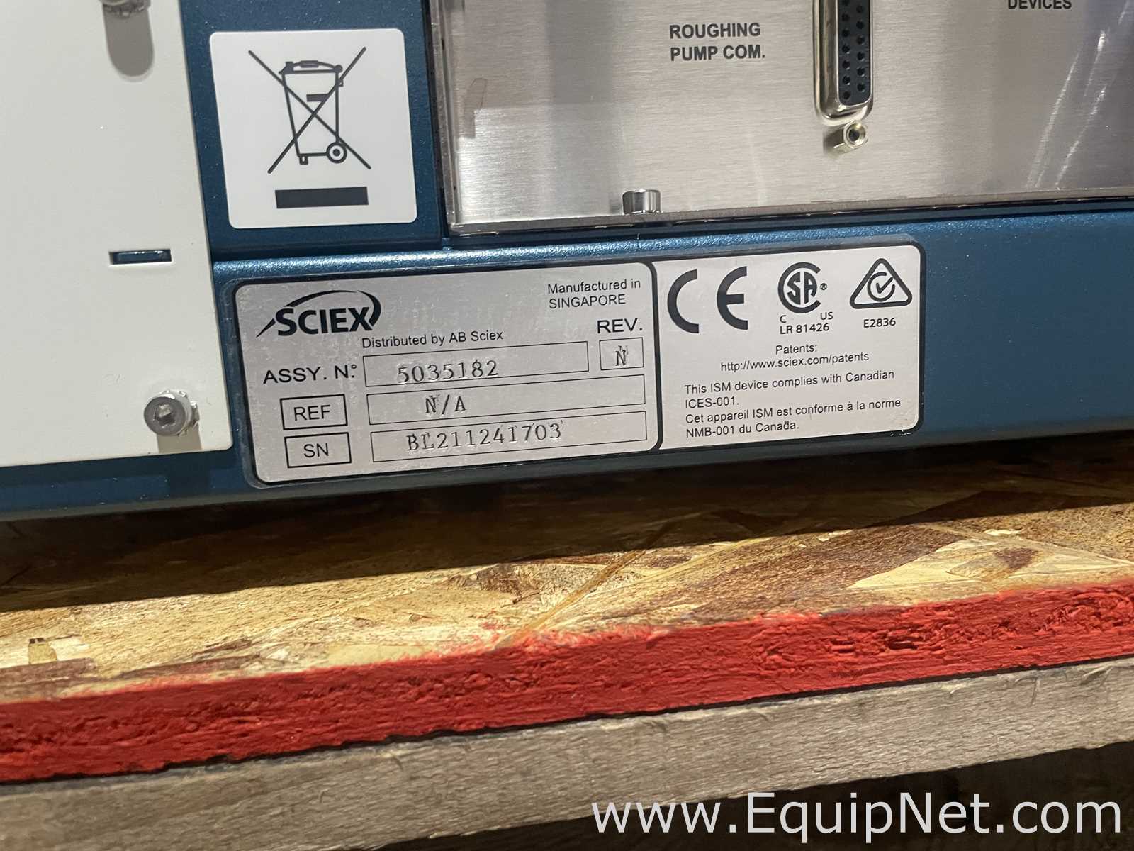 AB Sciex Qtrap 6500 Mass Spectrometer With Exion LC HPLC System