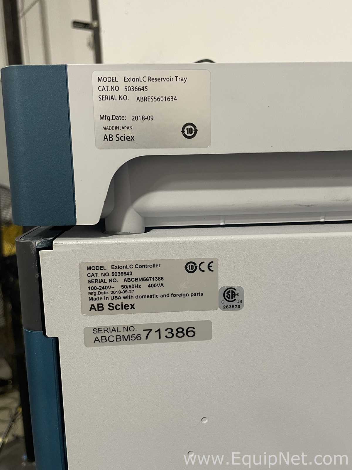 AB Sciex Qtrap 6500 Mass Spectrometer With Exion LC HPLC System