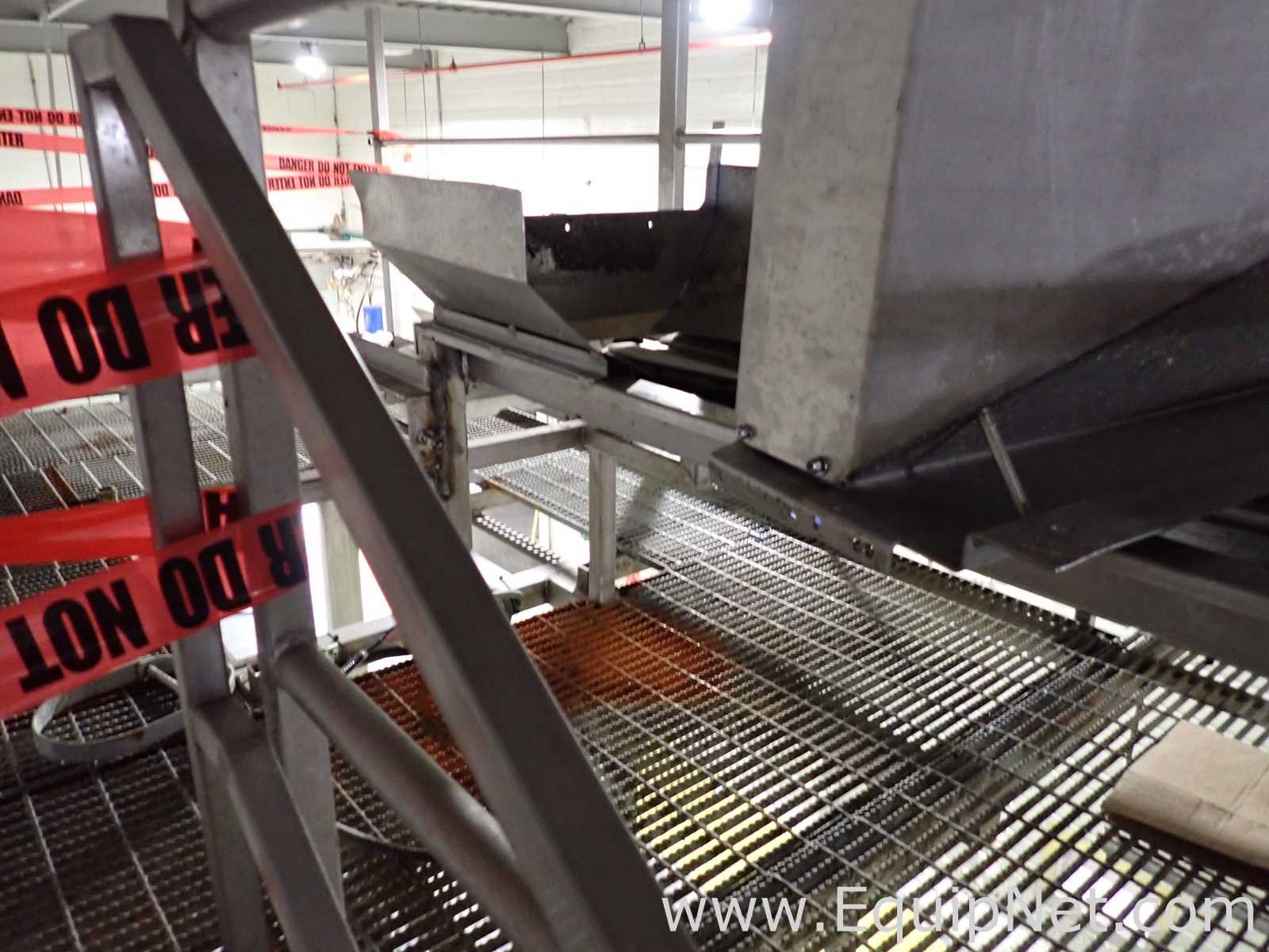 Stainless Steel 40x1.5 Vibratory Conveyor 09-12