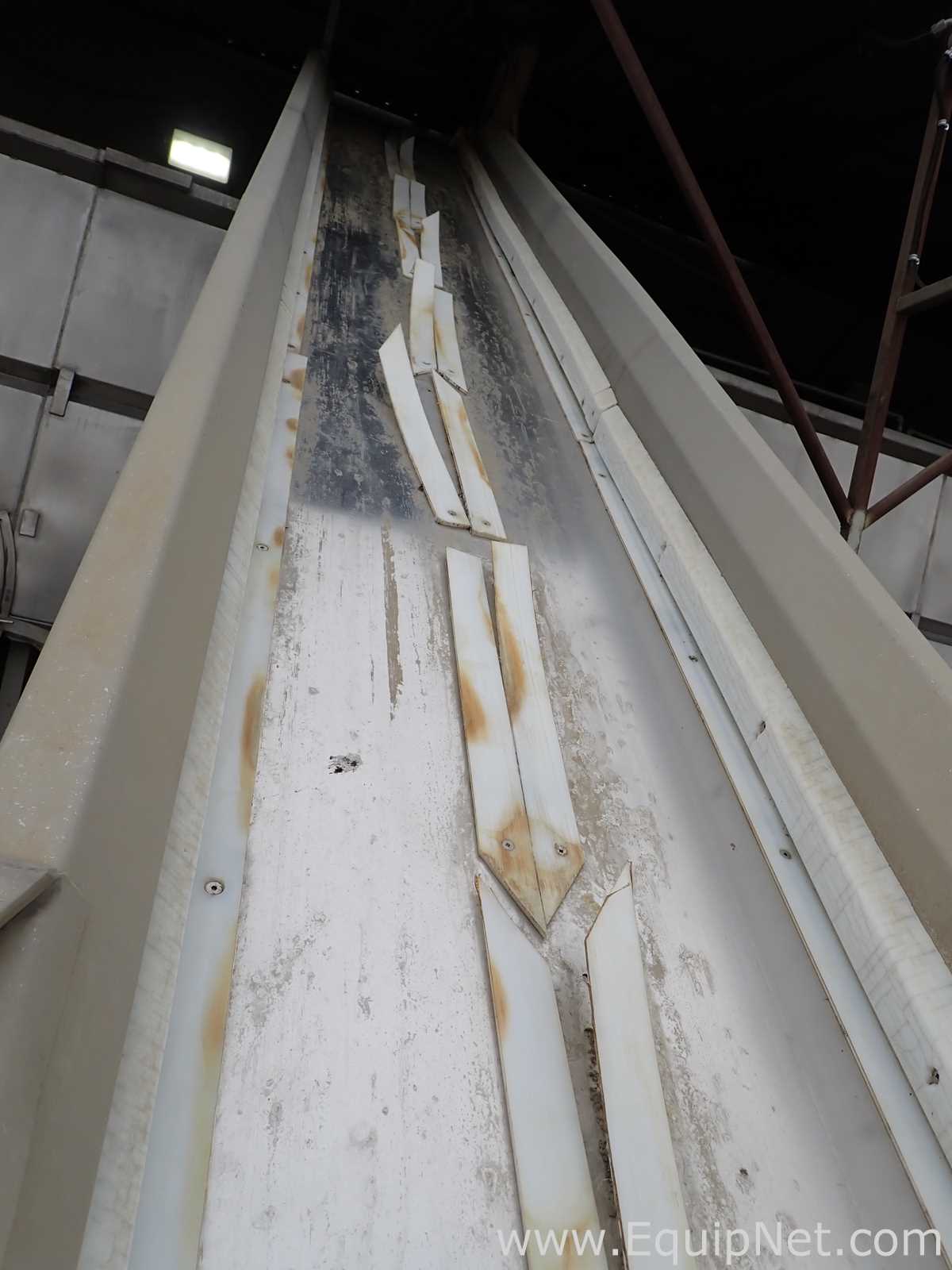 Lot of 2 Stainless Steel Elevator Conveyors 09-01,02