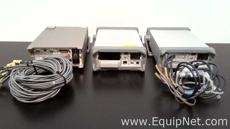 Lot of Keysight 34972A and Keithley 2700 Data Acquisition/Switch Units