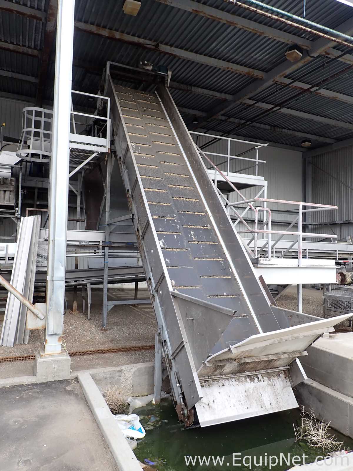 A and K Development Company, Inc. Stainless Steel Elevator Conveyor 08-05