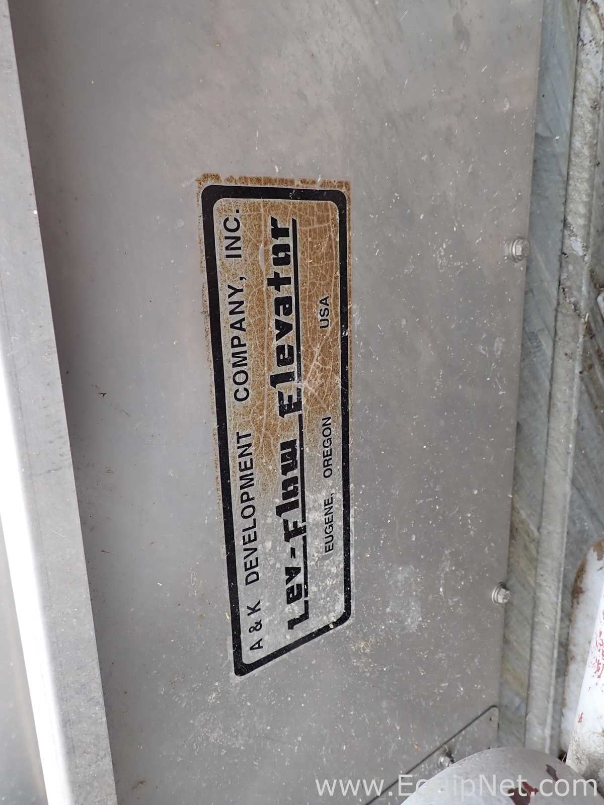 A and K Development Company, Inc. Stainless Steel Elevator Conveyor 08-05