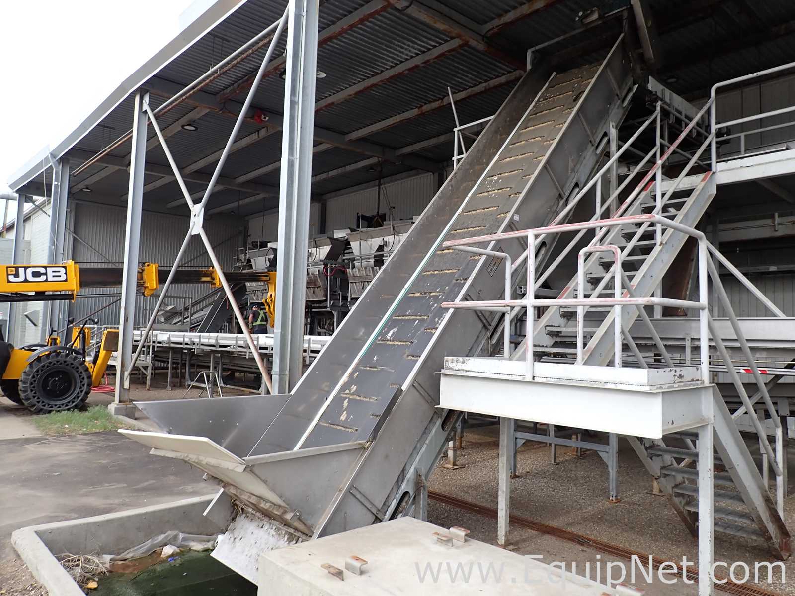 A and K Development Company, Inc. Stainless Steel Elevator Conveyor 08-05