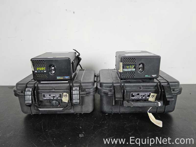 Lote de 2 Equipo de calibración Hart Scientific 9102S