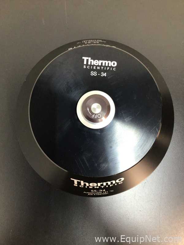Thermo Scientific SS-34 Fixed Angle Rotor
