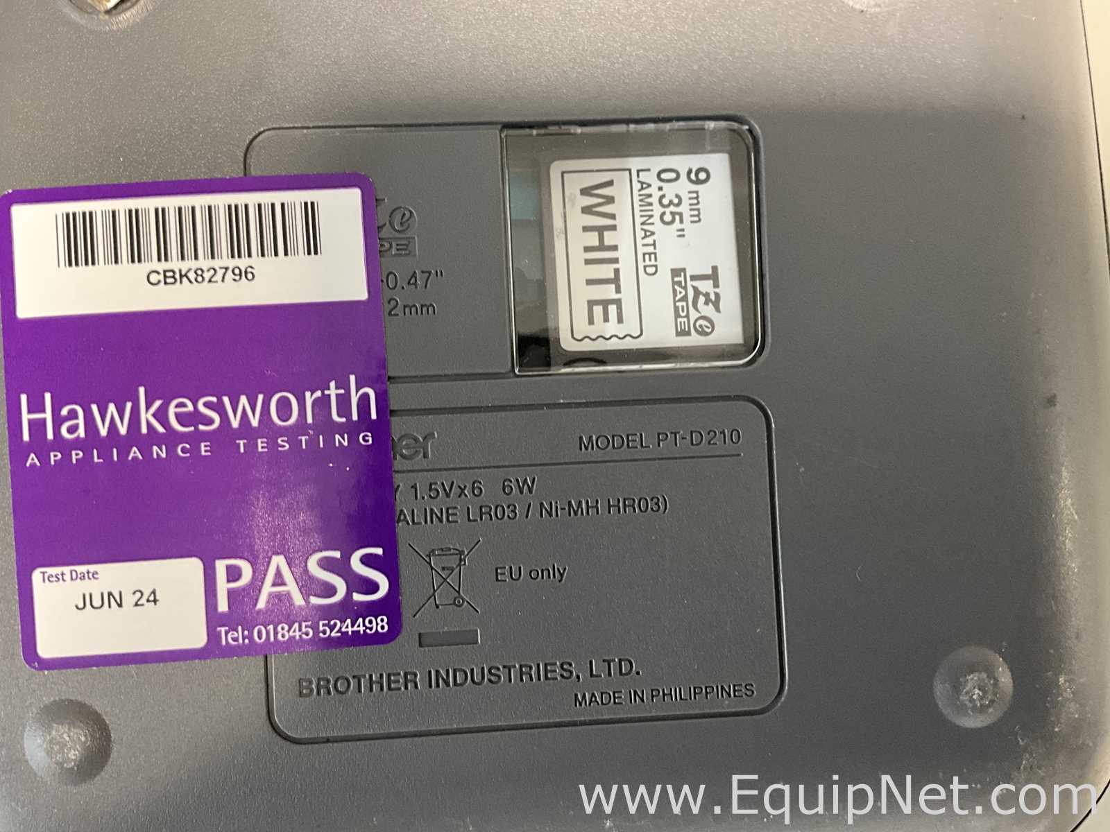 Brother P-touch D210 Adhesive Label Printer