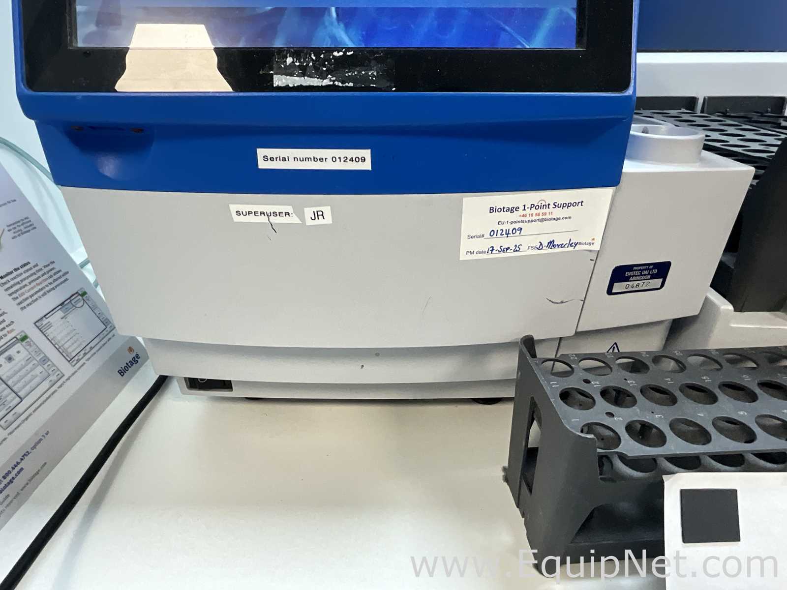 Biotage Initiator plus EU Microwave Synthesizer with Initiator Robot Sixty