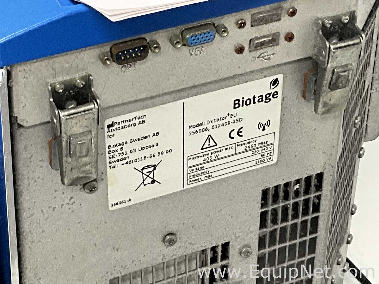 Biotage Initiator plus EU Microwave Synthesizer with Initiator Robot Sixty