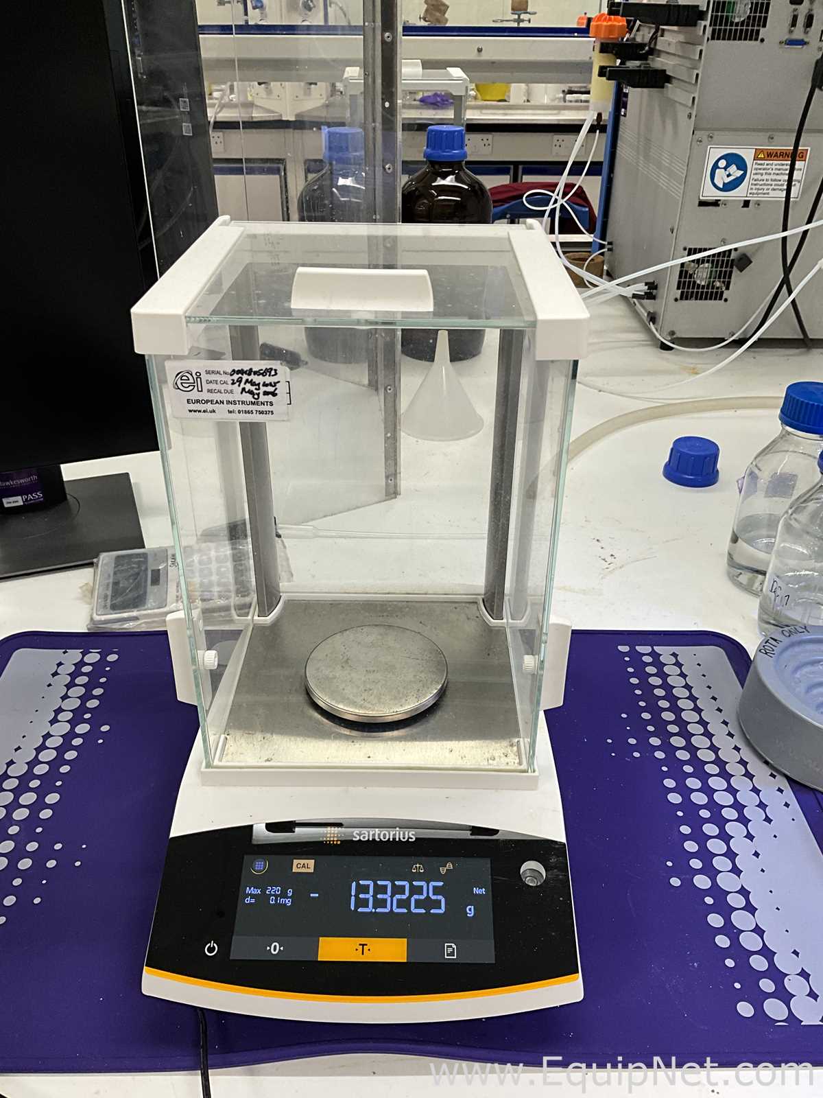 Sartorius BCE224I-1S Analytical Balance with Power Supply