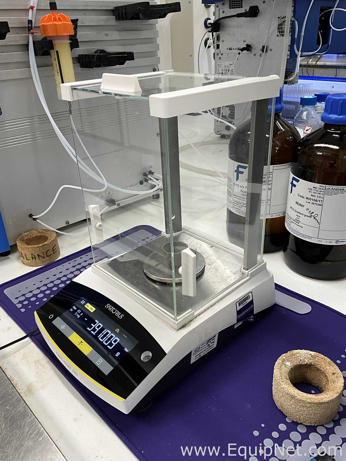 Sartorius BCE124I-1S Analytical Balance with Power Supply