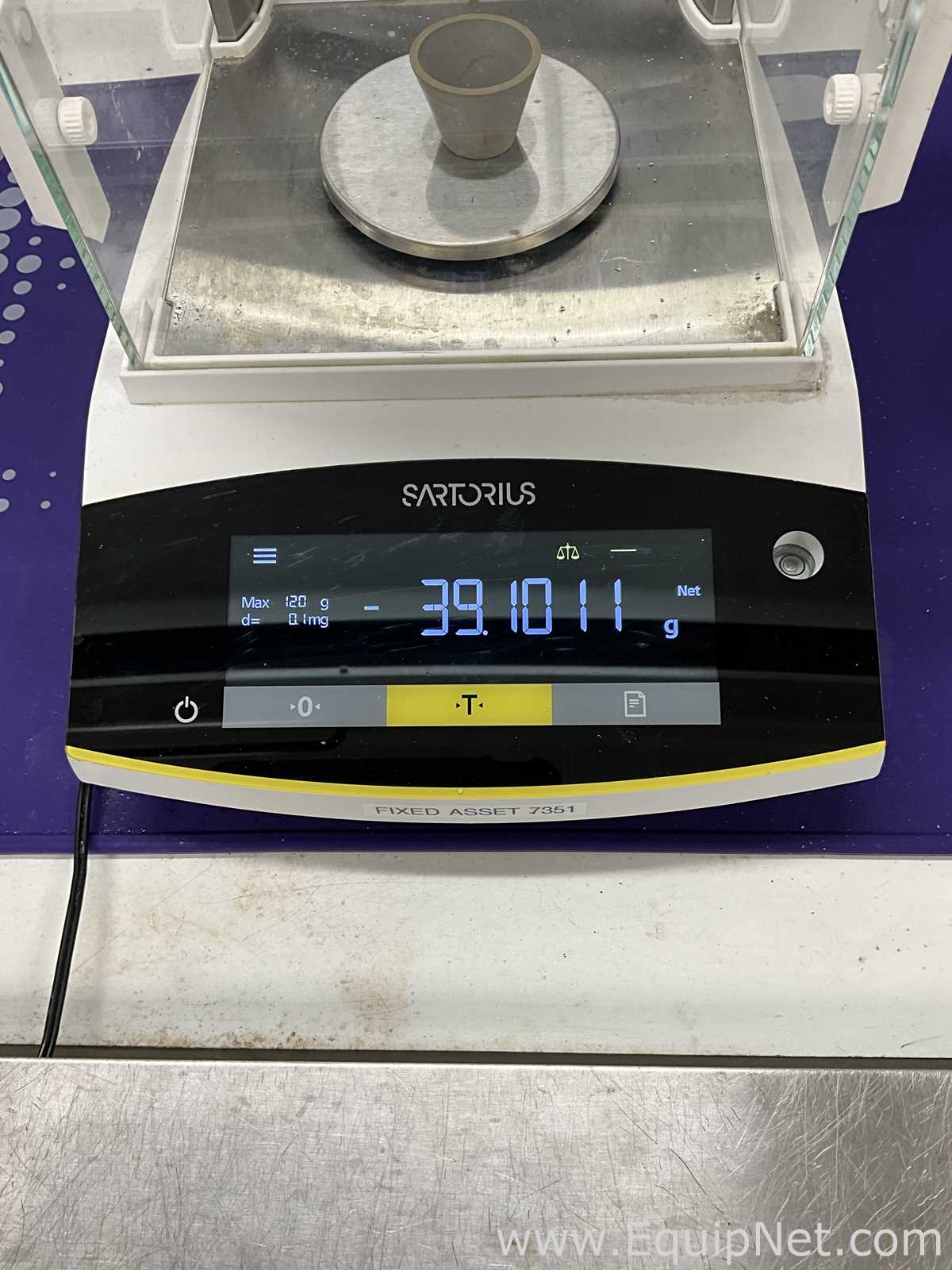 Sartorius BCE124I-1S Analytical Balance with Power Supply