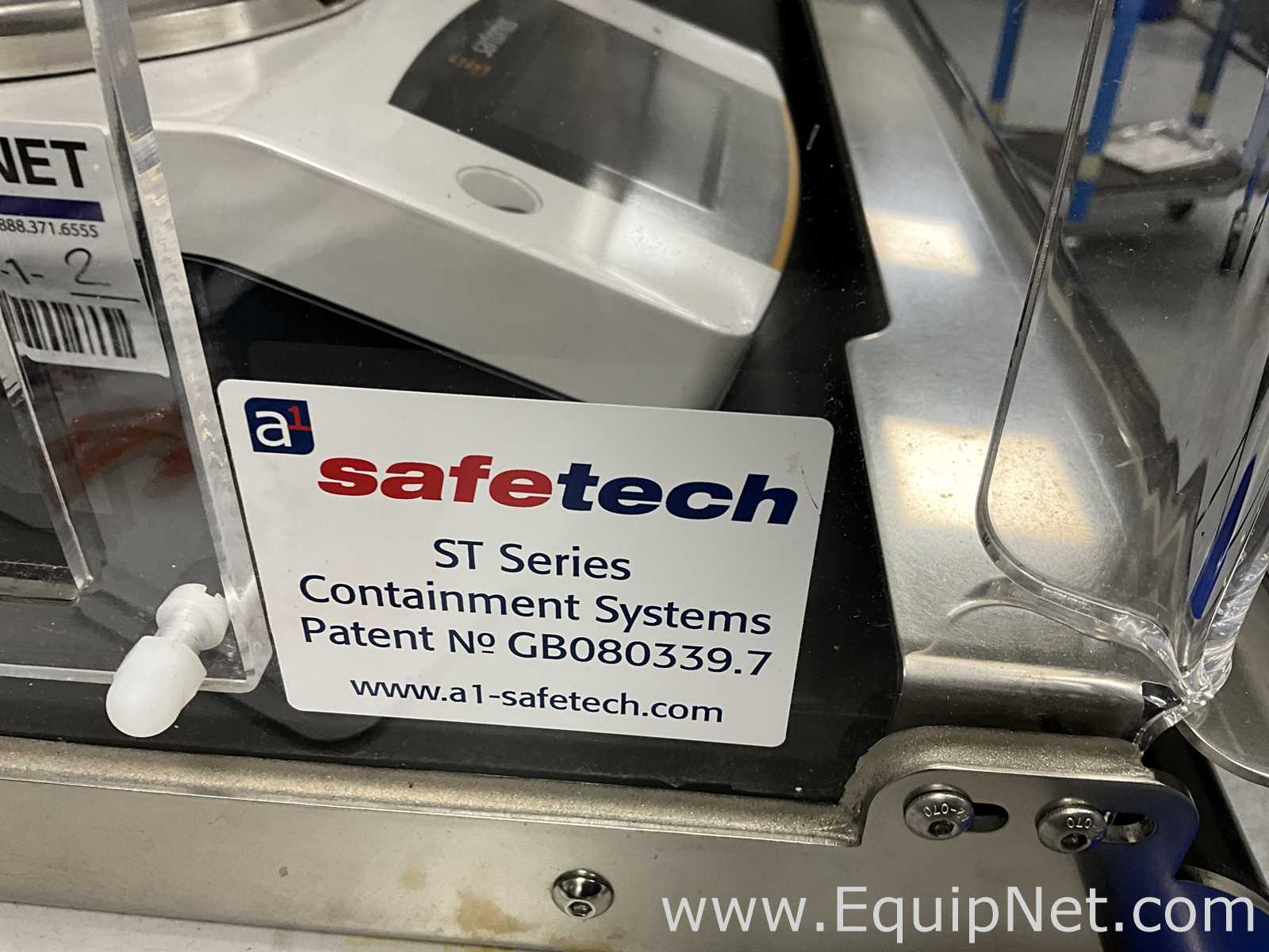 Safetech ST1-12V3-C Powder Safety Weighing Enclosure With CTS High Potency Vacuum System