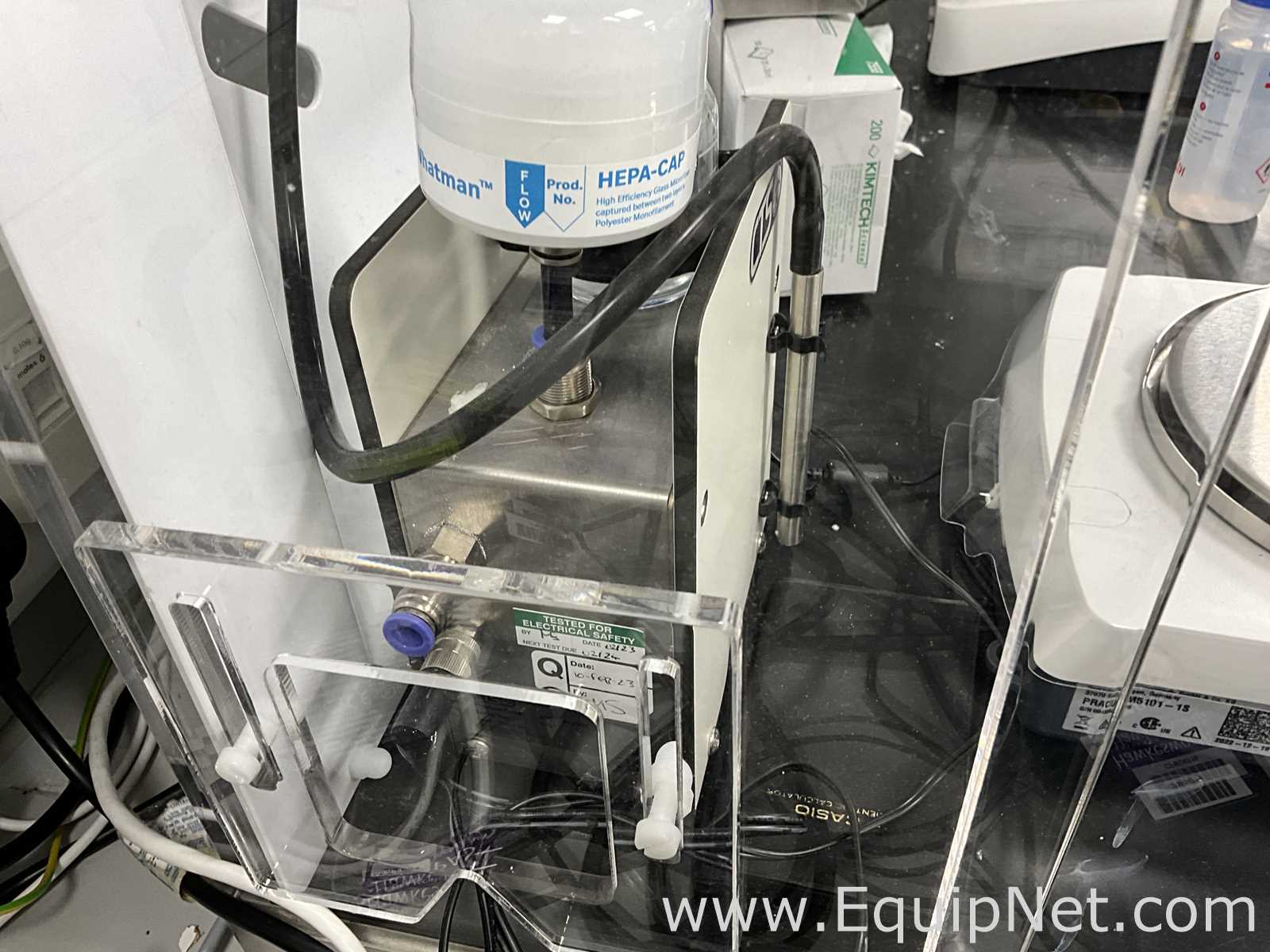 Safetech ST1-12V3-C Powder Safety Weighing Enclosure With CTS High Potency Vacuum System