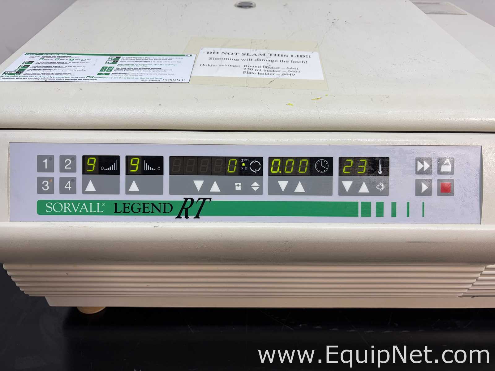 Centrífuga para laboratorio Thermo Electron Corporation Legend RT