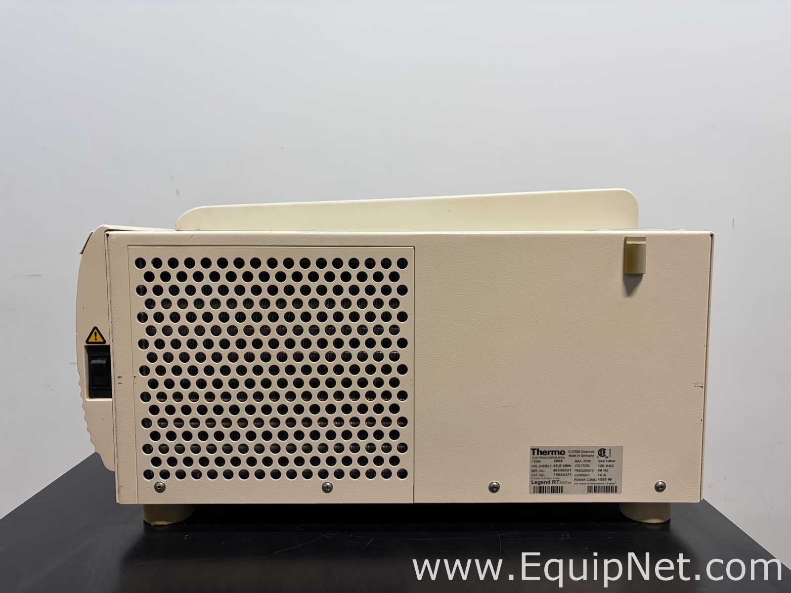 Centrífuga para laboratorio Thermo Electron Corporation Legend RT