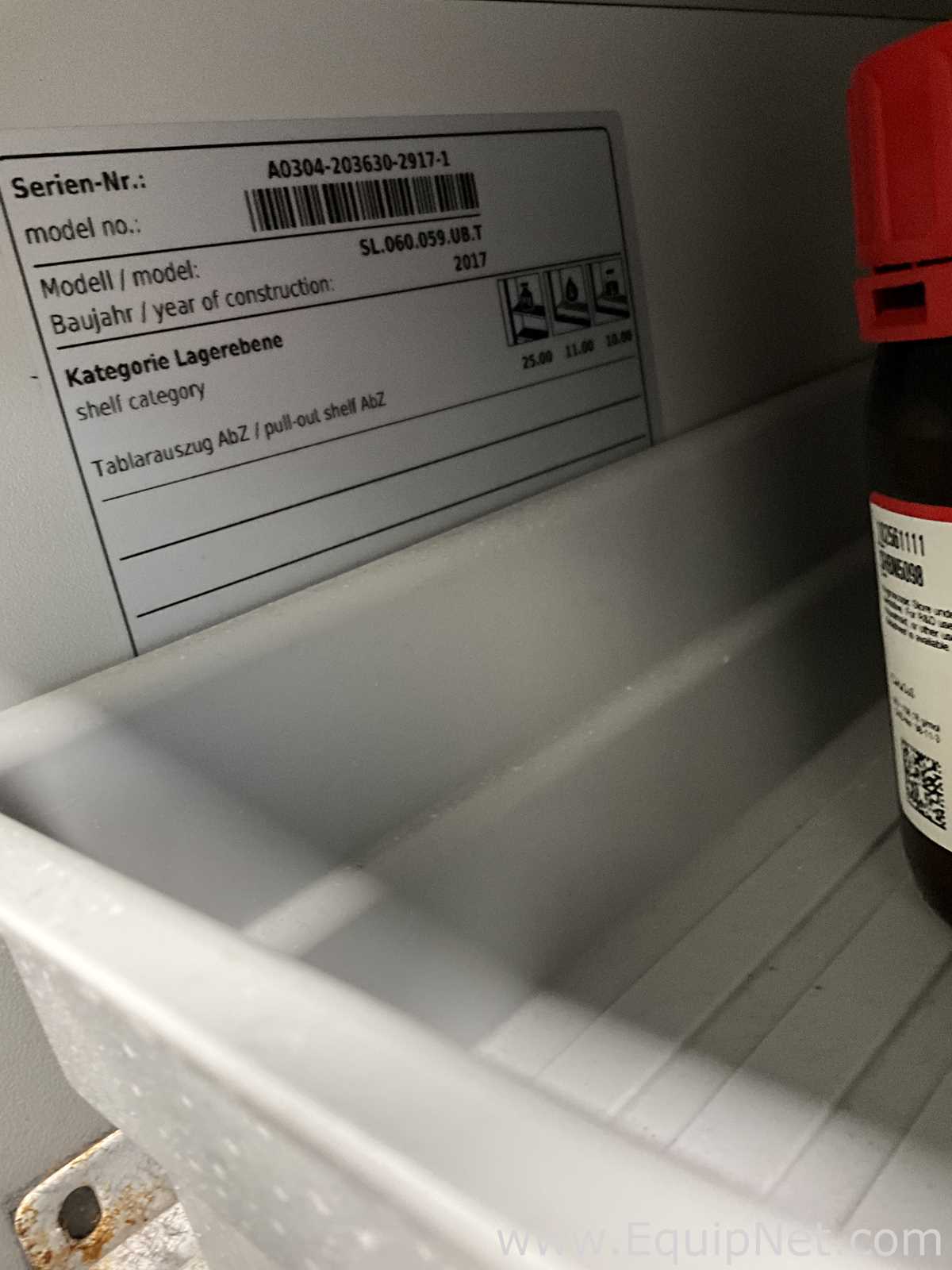 Linhas de Armário de Armazenamento para Inflamáveis Asecos Requisitos de Ar  KGS