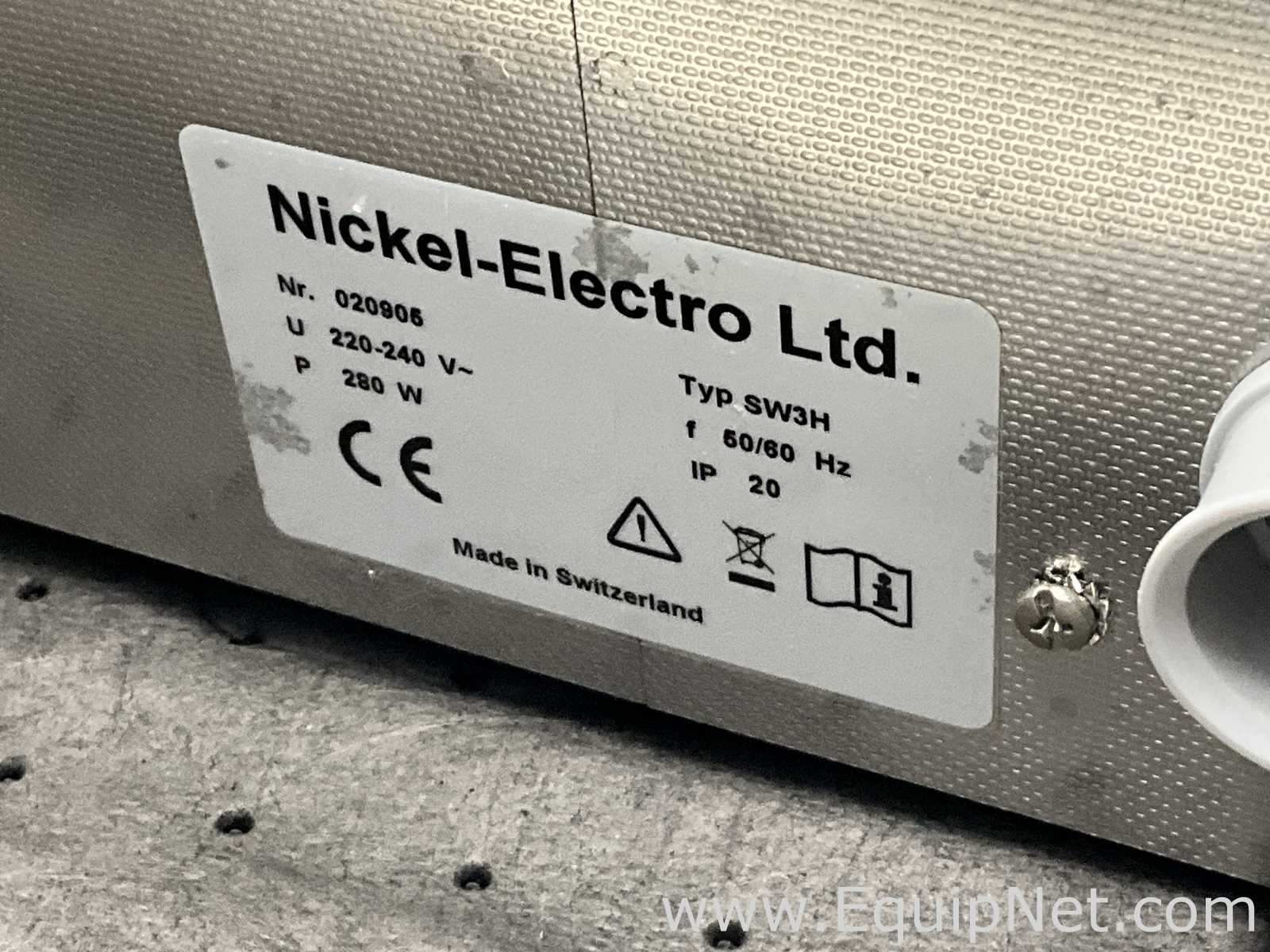 Limpador Ultrassônico Nickel Electro Ltd SW3H.  3 Litros