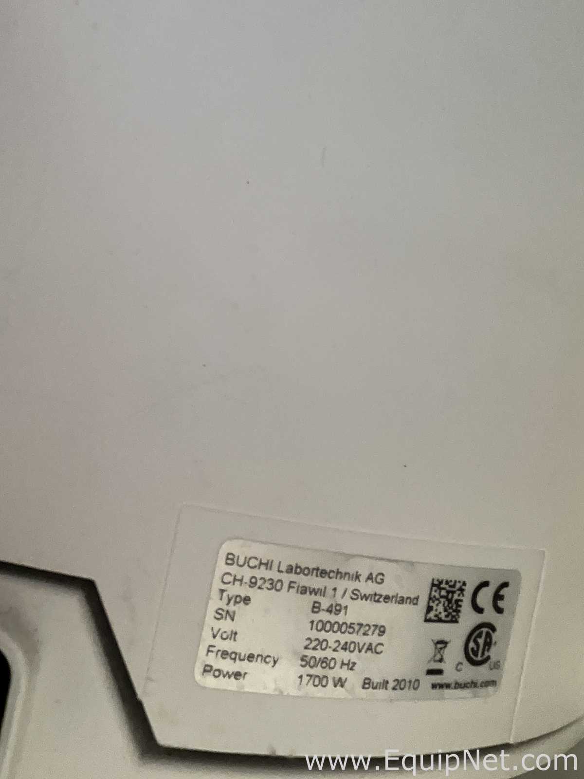 Buchi Labortechnik AG R-210 Evaporator With B-491 Heating Bath V-700 Vacuum Pump and V-850 Interface
