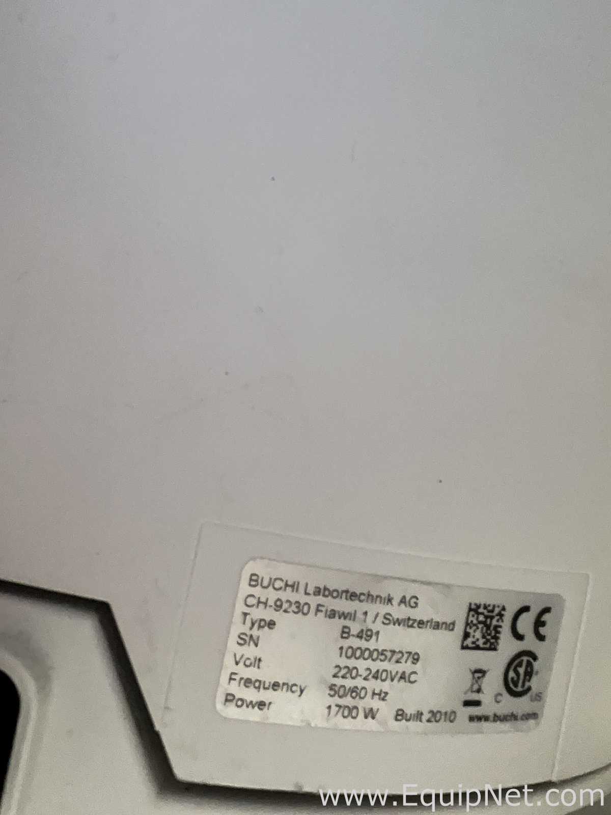 Buchi Labortechnik AG R-210 Evaporator With B-491 Heating Bath V-700 Vacuum Pump and V-850 Interface