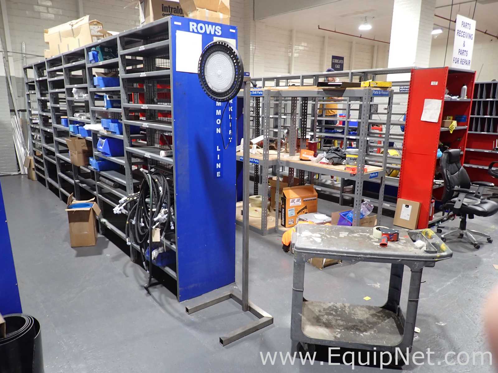 Large Lot of Storage Shelving Units